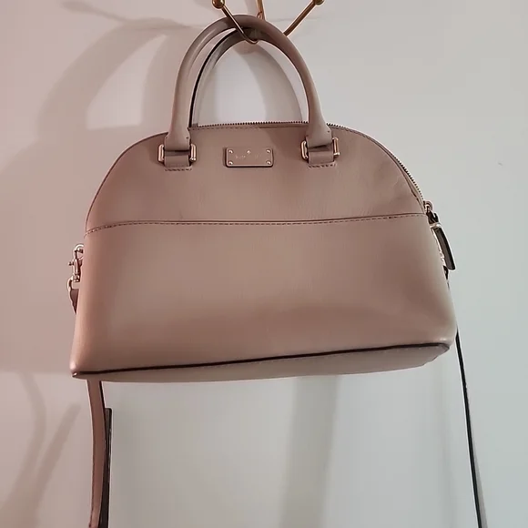 Kate Spade Grove Street Carli Leather Crossbody Satchel Handbag